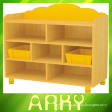 Kids Furniture 7 Compartments Wooden Multi Storage Cabinet